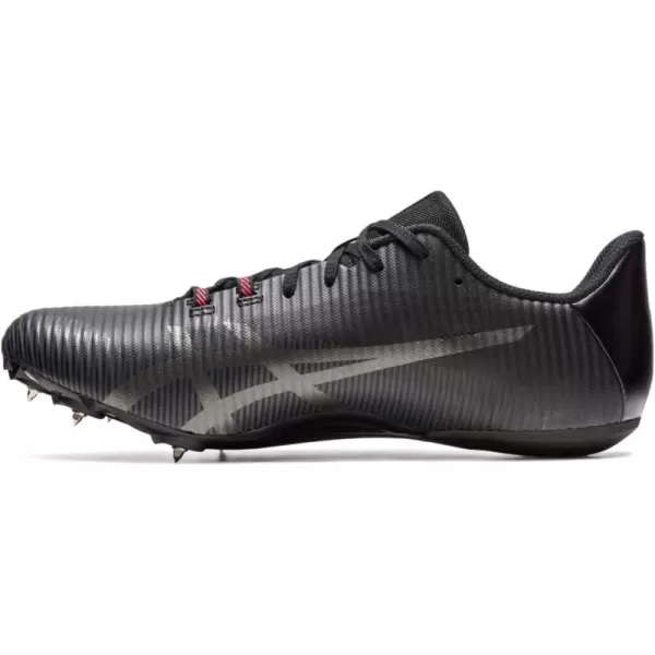 imageASICS Unisex Hypersprint 8 TrackField ShoesBlackGunmetal