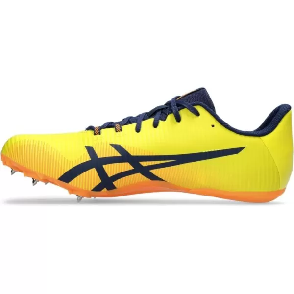 imageASICS Unisex Hypersprint 8 TrackField ShoesBright YellowBlue Expanse