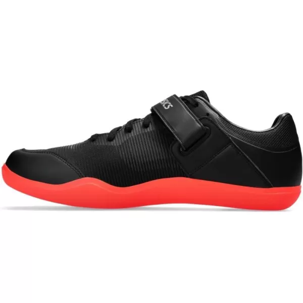 imageASICS Unisex Throw PRO 3 Track  Field ShoeBlackPure Silver