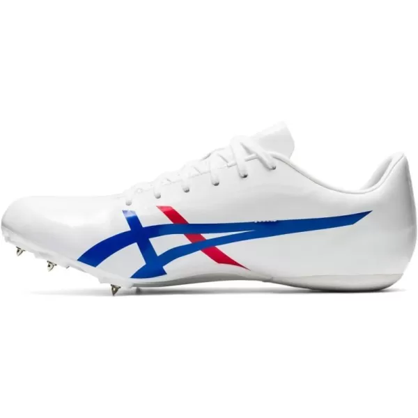 imageASICS Unisexs Hypersprint 7 Track amp Field ShoesWhiteAsics Blue