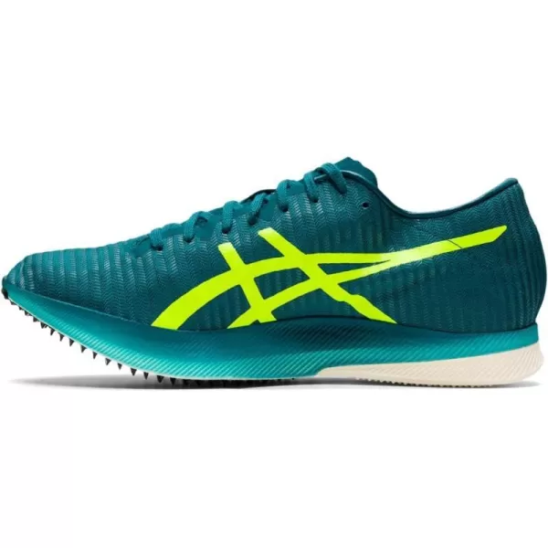 imageASICS Unisexs METASPEED LD Track  Field ShoesVelvet PineSafety Yellow