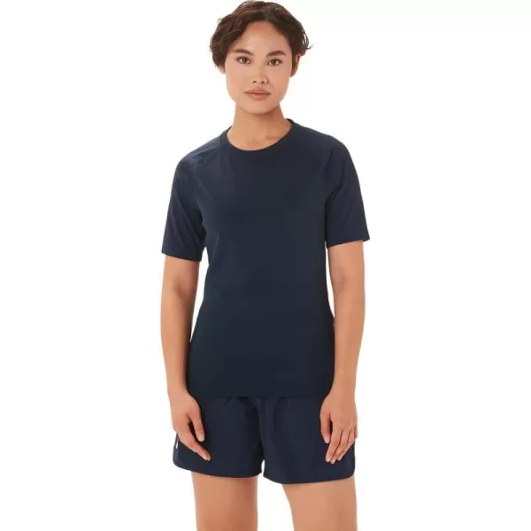 imageASICS Womens 2 Piece Wrestling Top ApparelTeam Navy