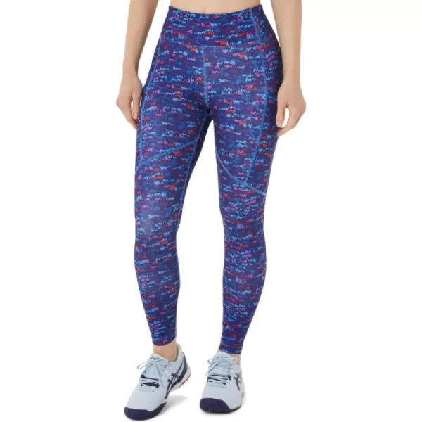 imageASICS Womens 92 FIT SANA Pocket Tight Training ApparelTennis Japan Brushed Aop Orchid