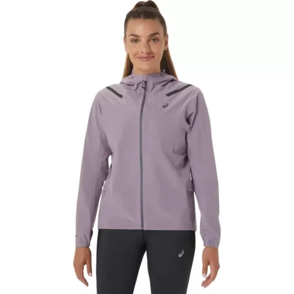 imageASICS Womens ACCELERATE WATERPROOF 20 JACKET ApparelViolet Quartz