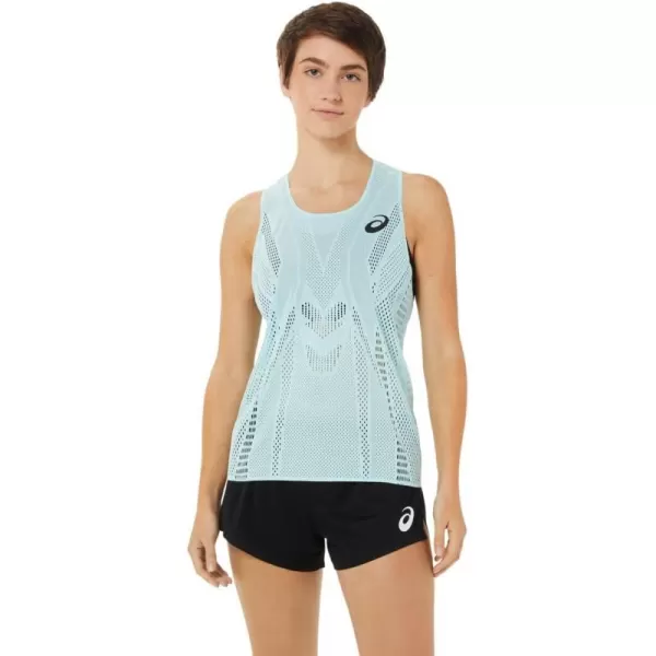imageASICS Womens ACTIBREEZE Breath Singlet Training ApparelClear Blue