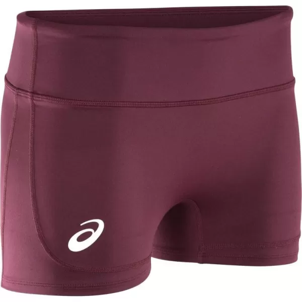 imageASICS Womens Circuit 3 Inch Compression ShortsTeam Maroon