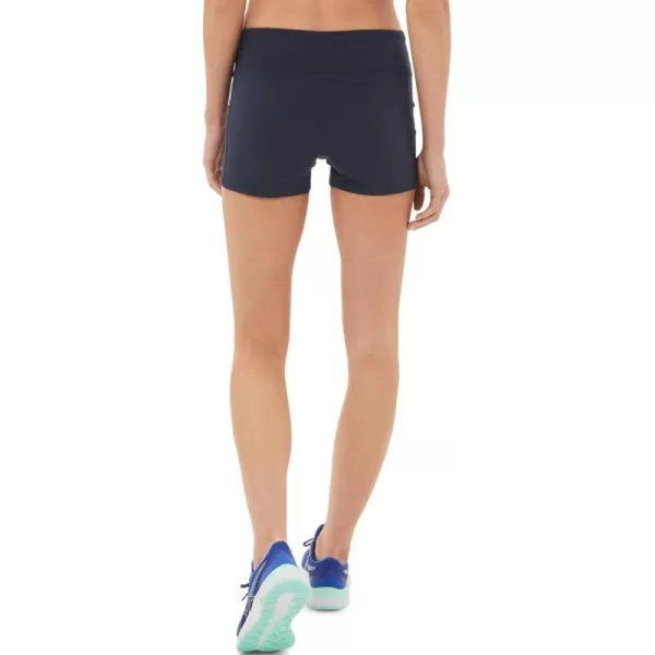 imageASICS Womens Circuit 3 Inch Compression ShortsTeam Navy