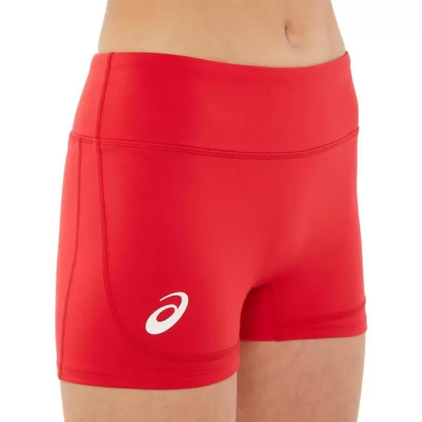 imageASICS Womens Circuit 3 Inch Compression ShortsTeam Red