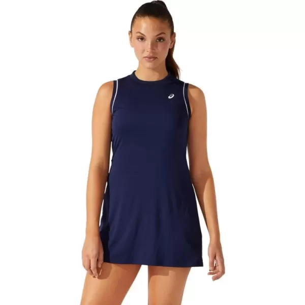 imageASICS Womens Court Dress Tennis ApparelPeacoat