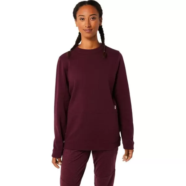 imageASICS Womens Crew Top Running ApparelASICS Womens Crew Top Running Apparel