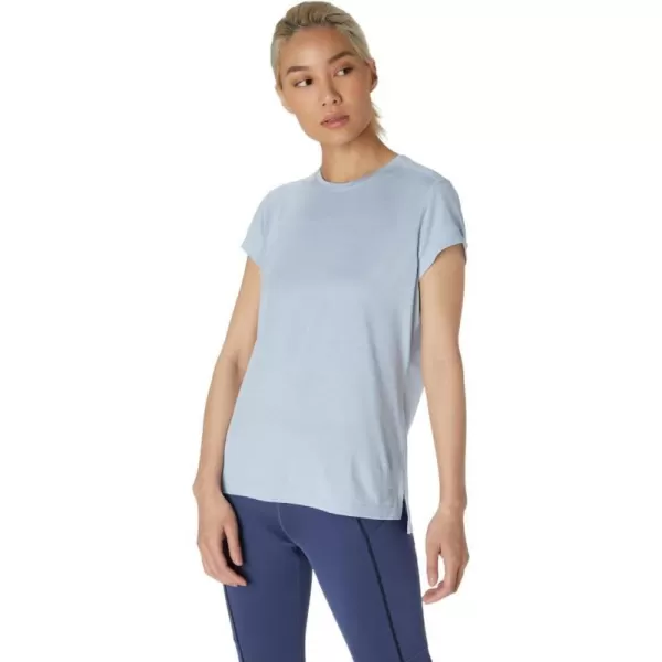 imageASICS Womens DORAI Short Sleeve TOP Running ApparelMist Heather