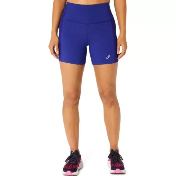 imageASICS Womens Distance Supply 5IN Sprinter Running ApparelEggplant Heather