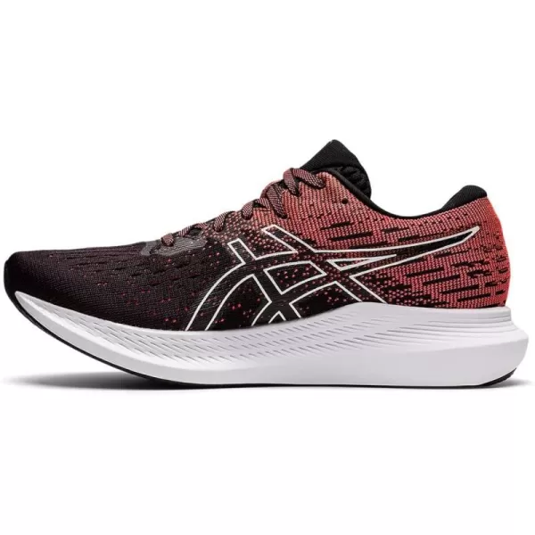 imageASICS Womens EvoRide 2 Running ShoesBlackBlazing Coral