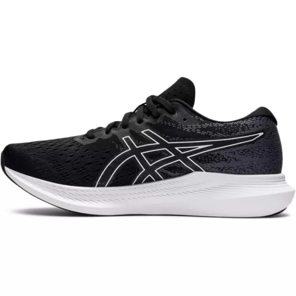 imageASICS Womens EvoRide 3 Running ShoesBlackWhite
