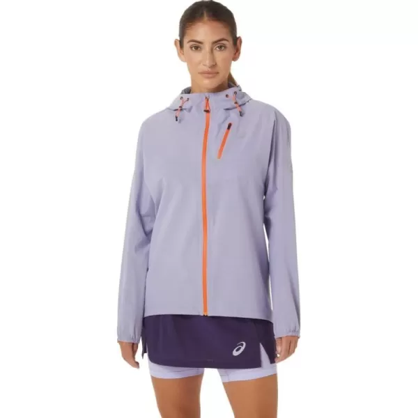 imageASICS Womens FUJITRAIL WATERPROOF JACKET ApparelVapor