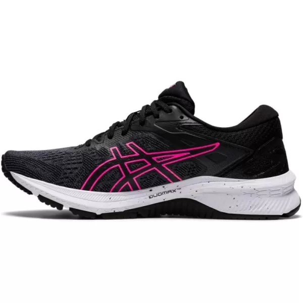 imageASICS Womens GT1000 10 Running ShoesBlackHot Pink