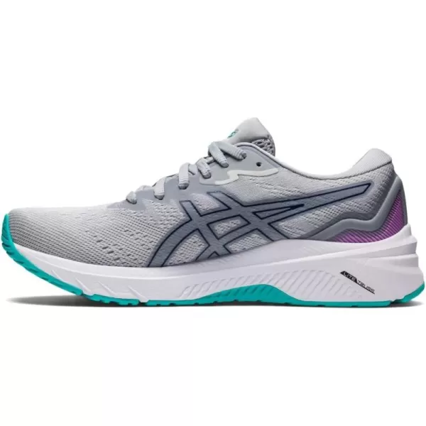 imageASICS Womens GT1000 11 Running ShoesGlacier GreyDive Blue