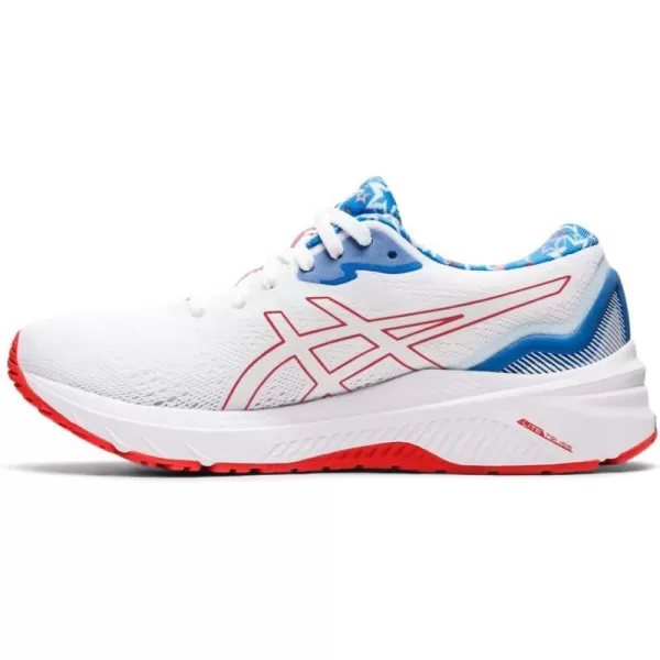 White/Electric Red
