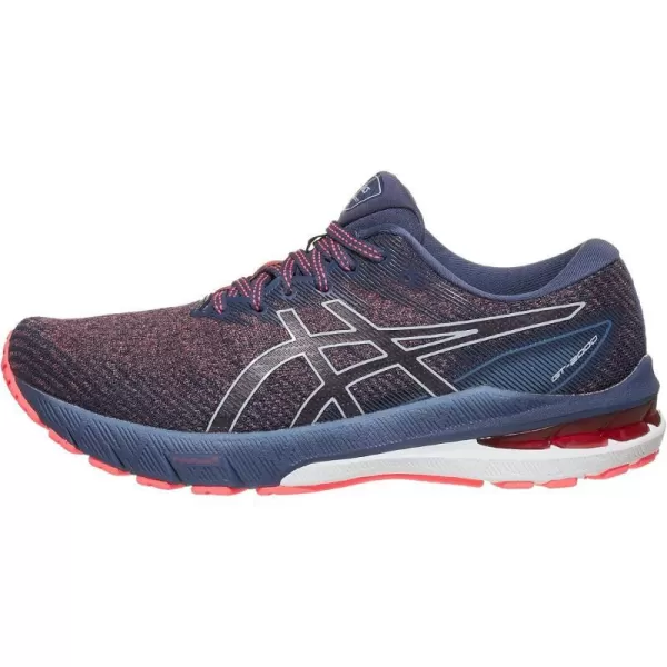 imageASICS Womens GT2000 10 Running ShoesBlazing CoralThunder Blue