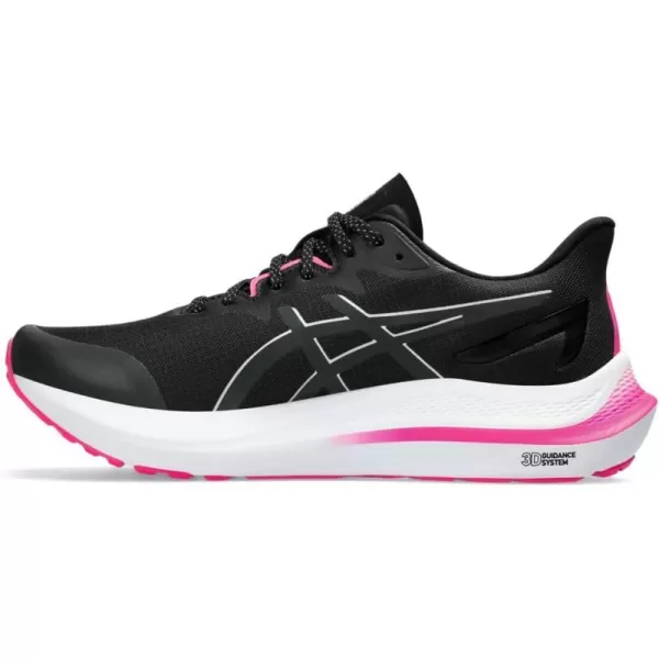 imageASICS Womens GT2000 12 Running ShoeBlackPure Silver