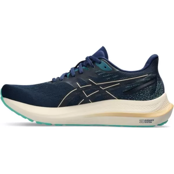 imageASICS Womens GT2000 12 Running ShoeBlue ExpanseChampagne