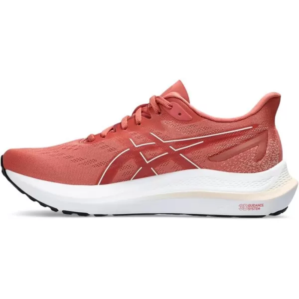 imageASICS Womens GT2000 12 Running ShoesLight GarnetBrisket Red