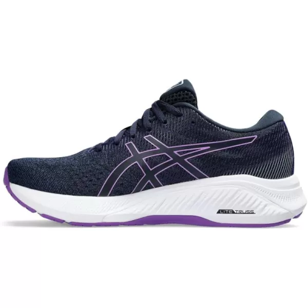 imageASICS Womens GT4000 3 Running ShoeFrench BlueCyber Grape