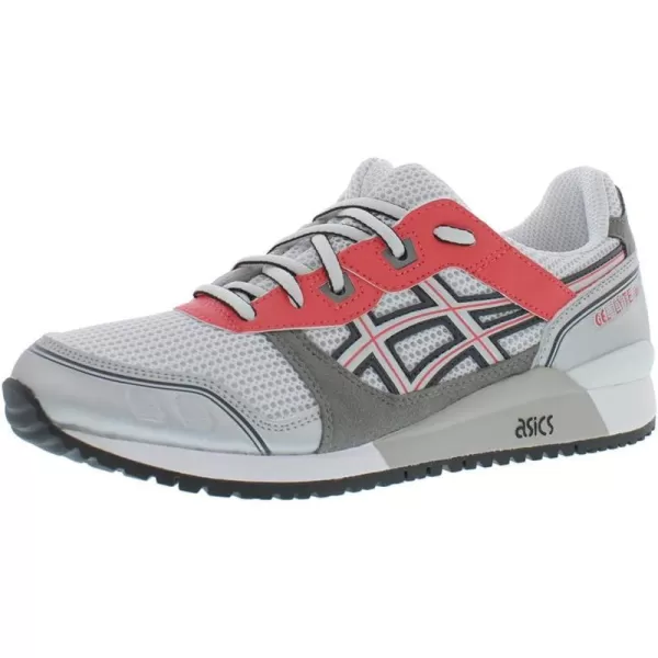 imageASICS Womens Gel Lyte III Retro Running ShoeWhiteRedwhite