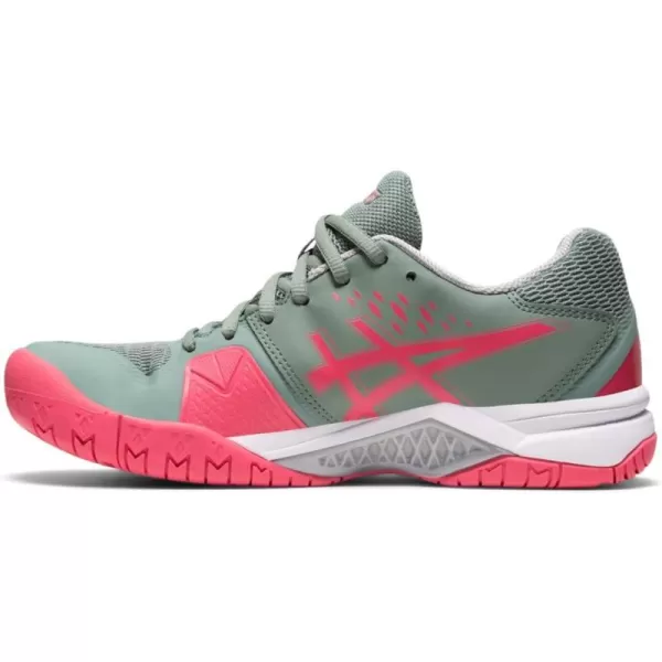 imageASICS Womens GelChallenger 12 Tennis ShoesSlate GreyPink Cameo