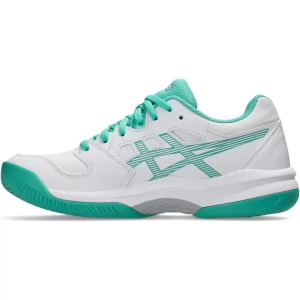 imageASICS Womens GelChallenger 14 Padel Tennis ShoesWhiteAurora Green