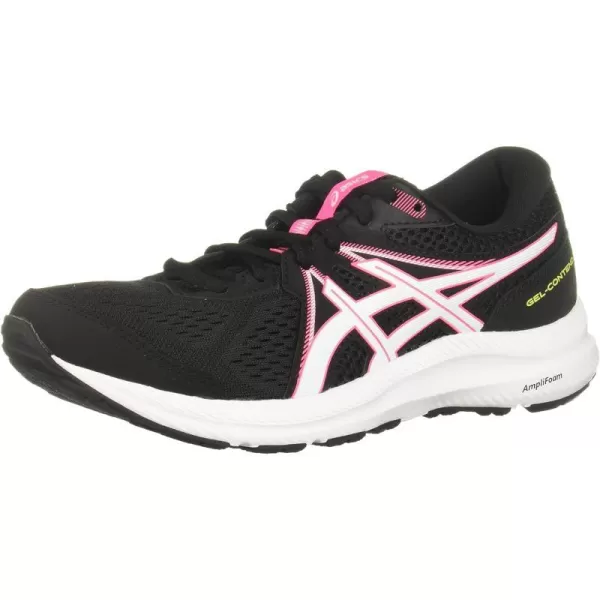 imageASICS Womens GelContend 7 Running ShoesBlackHot Pink