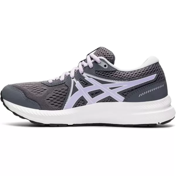 imageASICS Womens GelContend 7 Running ShoesGrey Purple