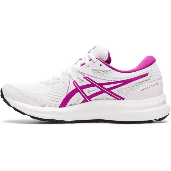 imageASICS Womens GelContend 7 Running ShoesWhiteDigital Grape