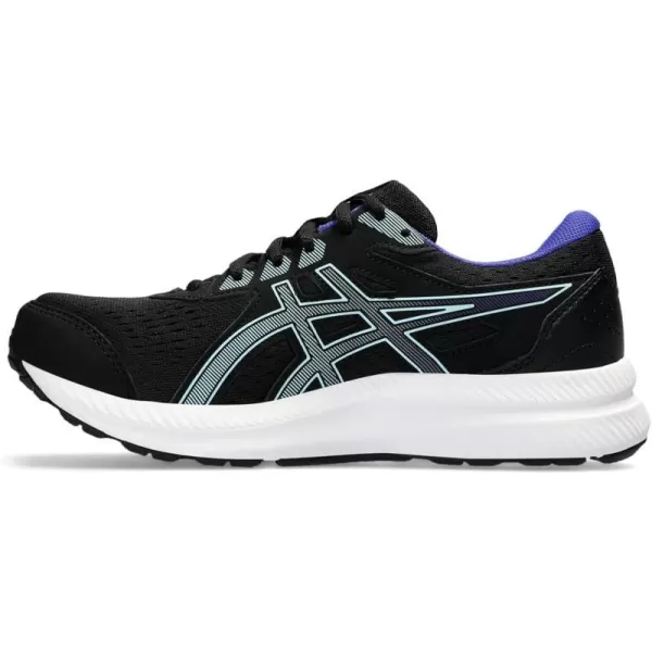 imageASICS Womens GelContend 8 Running ShoesBlackAquarium