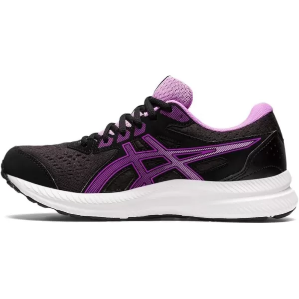 imageASICS Womens GelContend 8 Running ShoesBlackOrchid