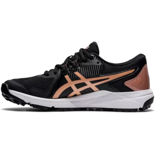 imageASICS Womens GelCourse Glide Golf ShoesBlackRose Gold