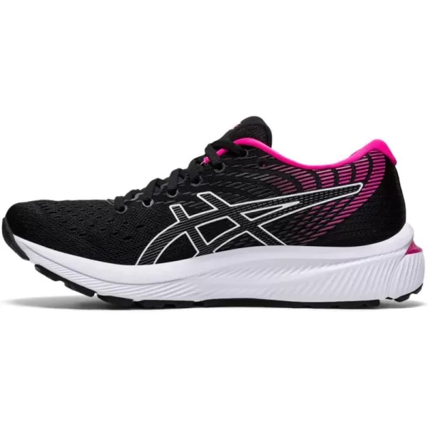 imageASICS Womens GelCumulus 22 Running ShoesBlackPink Glo