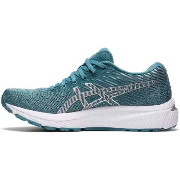 imageASICS Womens GelCumulus 22 Running ShoesSmoke BlueWhite
