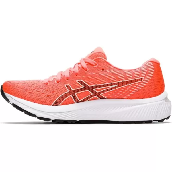 imageASICS Womens GelCumulus 22 Running ShoesSunrise RedBlack