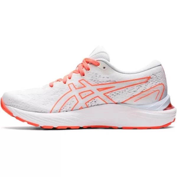 imageASICS Womens GelCumulus 23 Mesh Knit Running ShoesWhite Sky