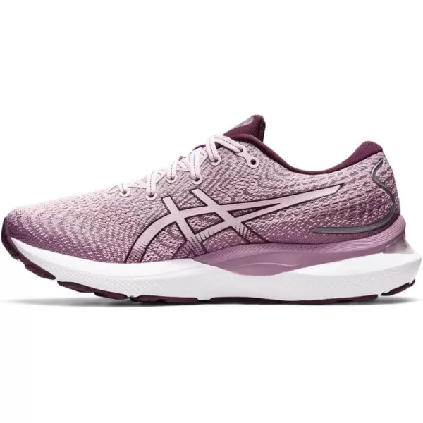 imageASICS Womens GelCumulus 24 Running ShoesBarely RoseDeep Plum