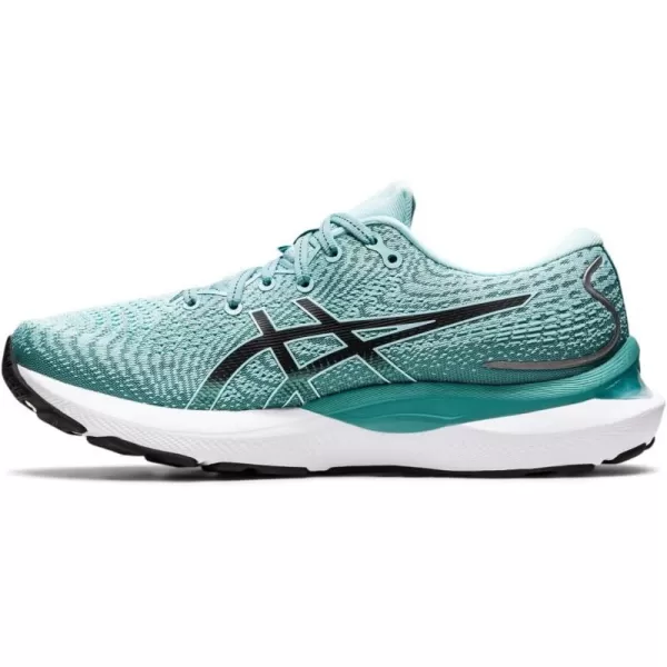 imageASICS Womens GelCumulus 24 Running ShoesOasis GreenBlack