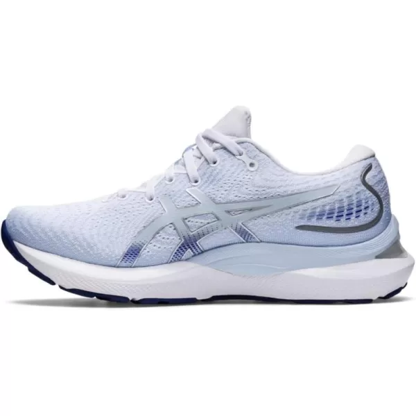 imageASICS Womens GelCumulus 24 Running ShoesWhiteSoft Sky