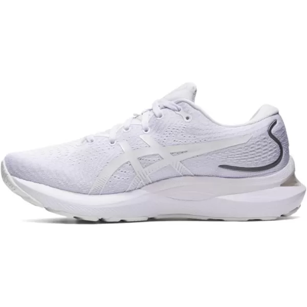imageASICS Womens GelCumulus 24 Running ShoesWhiteWhite