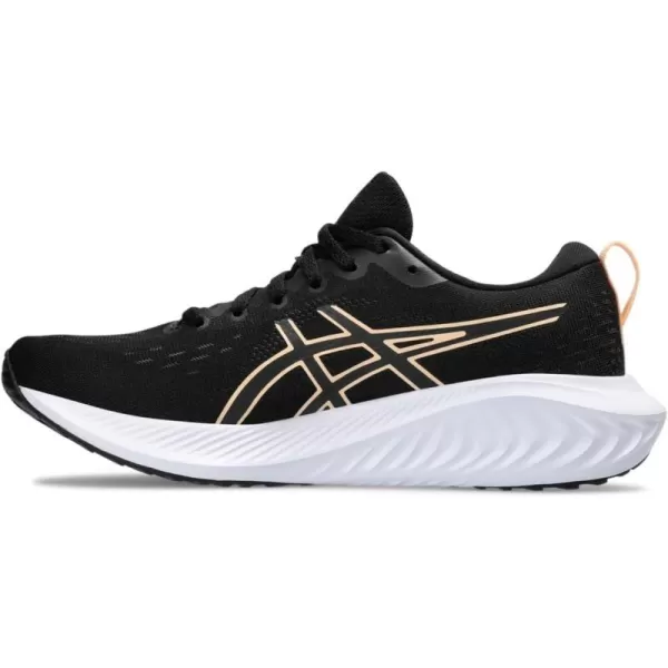 imageASICS Womens GelExcite 10 Running ShoeBlackApricot Crush