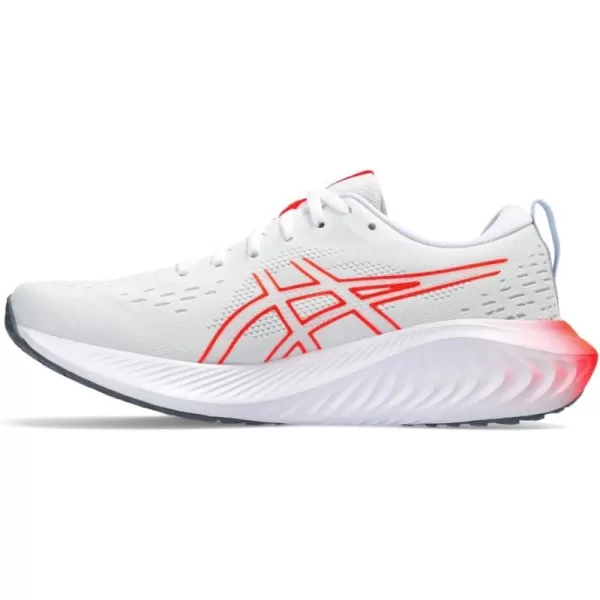 imageASICS Womens GelExcite 10 Running ShoesWhiteSunrise Red