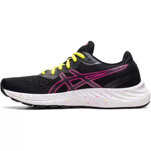 imageASICS Womens GelExcite 8 Running ShoesBlackHot Pink