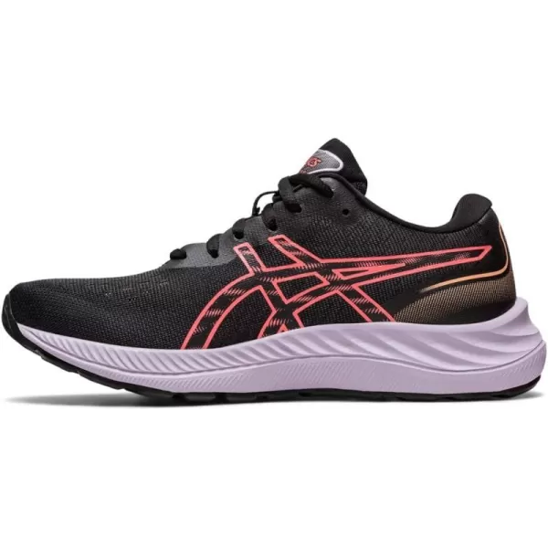 imageASICS Womens GelExcite 9 Running ShoesBlackPapaya
