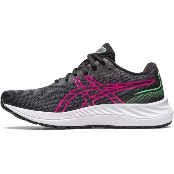 imageASICS Womens GelExcite 9 Running ShoesBlackPink Rave