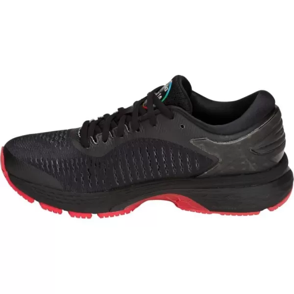 imageASICS Womens GelKayano 25 Berlin Running ShoesBlackClassic Red